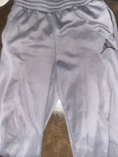 Jordan’s grey sweatpants , View more