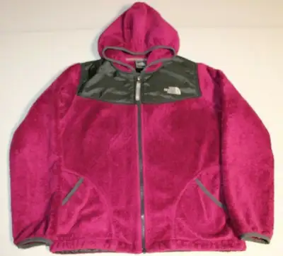 Girls The North Face Denali Fleece Hoodie Jacket Youth Large, View more
