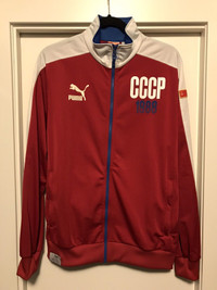 Puma CCCP warm up jacket soccer football NWOT size M