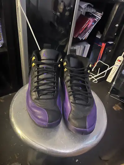 Jordan 12 Retro size 13 purple and black, View more