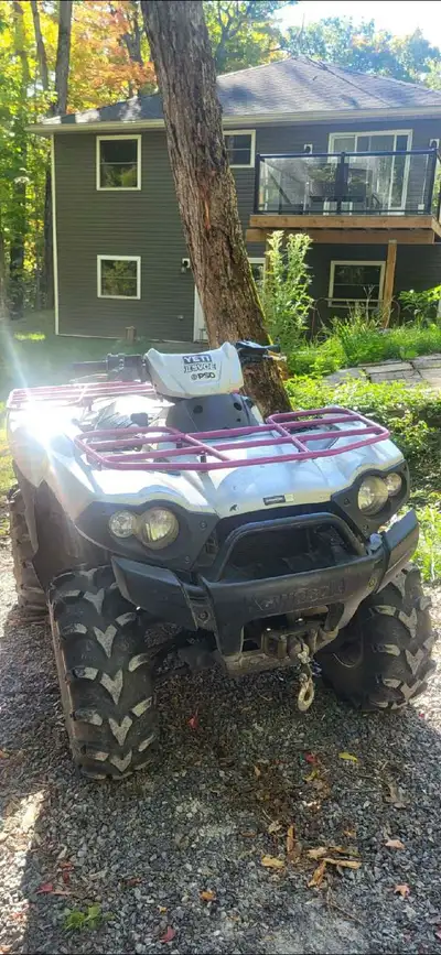 Trade for dirt bike or obo 2006 kawasaki brute force 750 9k km