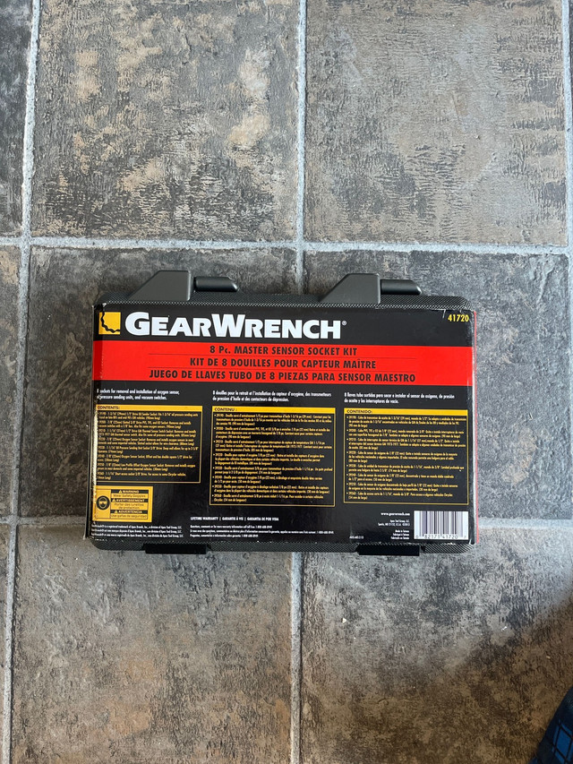 Gearwrench sensor socket kit Hand Tools Winnipeg Kijiji