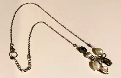 Silpada N2202 Sterling Silver, Pearl, Shell, Hematite Necklace, View more