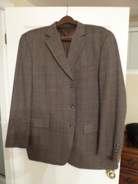 men's BLAZER by ALFRED SUNG - size 48 long/tall