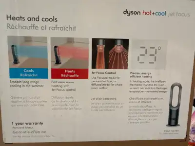 Dyson heat & cool fan , View more