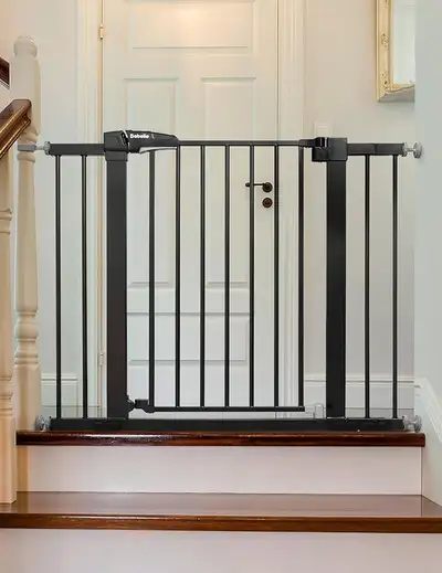 BABELIO 26"-40" Easy Install Extra Wide Pressure Mounted Gate, View more