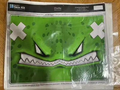 Fits up to 17 inch Laptop lid Skin is 15x10.5 inches Can deliver to Red Deer and some surrounding co...