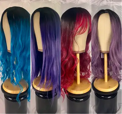 NEW synthetic wigs $30 each, View more