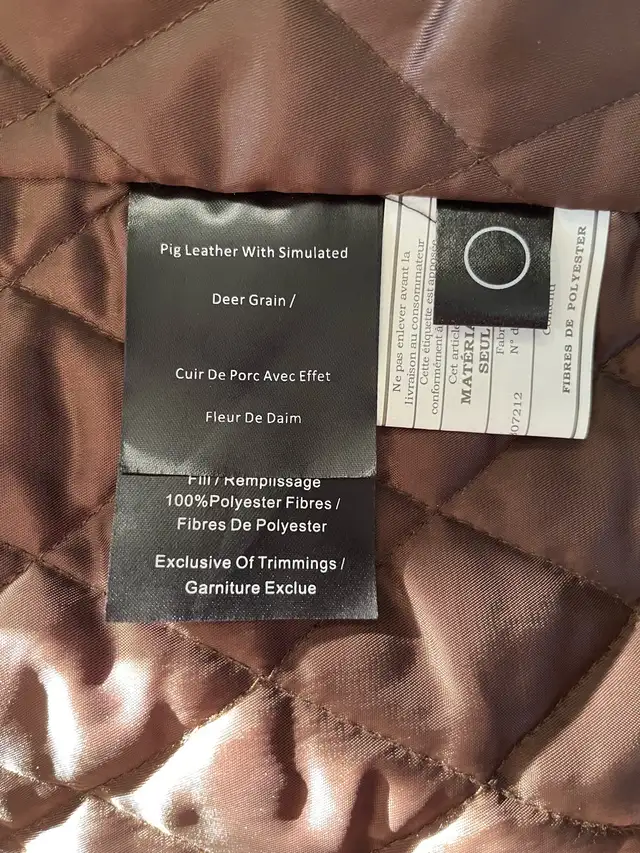 Men’s XL Danier pig leather jacket in Men's in Calgary - Image 4