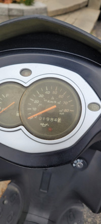 Scooter Adly 2021, 50cc, 1984km