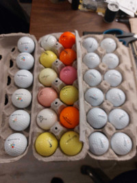 30 golf balls .