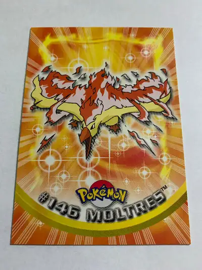Moltres #146 Pokemon TV Animation TOPPS Blue Logo Non Holo NM/MT, View more