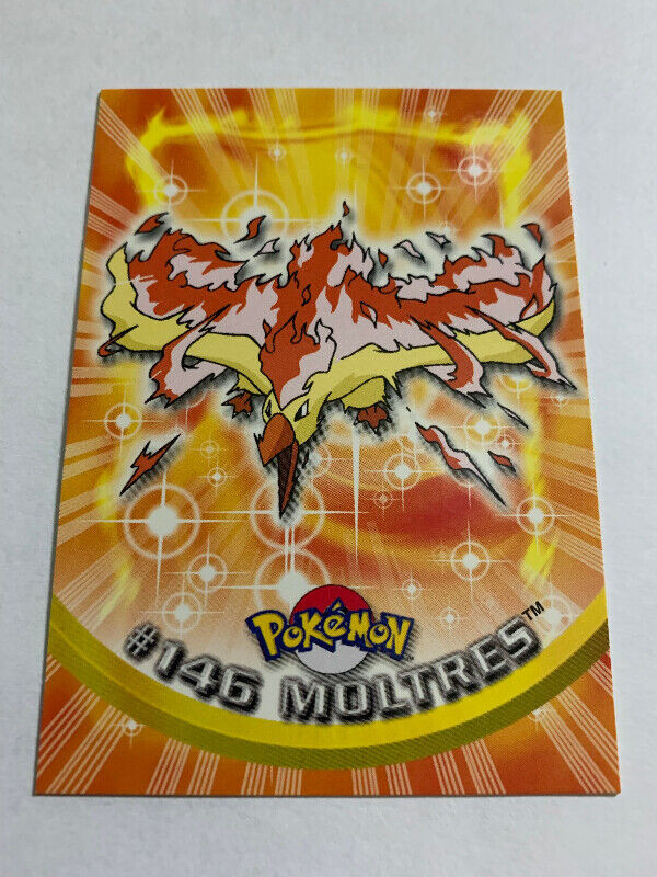 Moltres #146 Pokemon TV Animation TOPPS Blue Logo Non Holo NM/MT dans Art et objets de collection  à Longueuil/Rive Sud