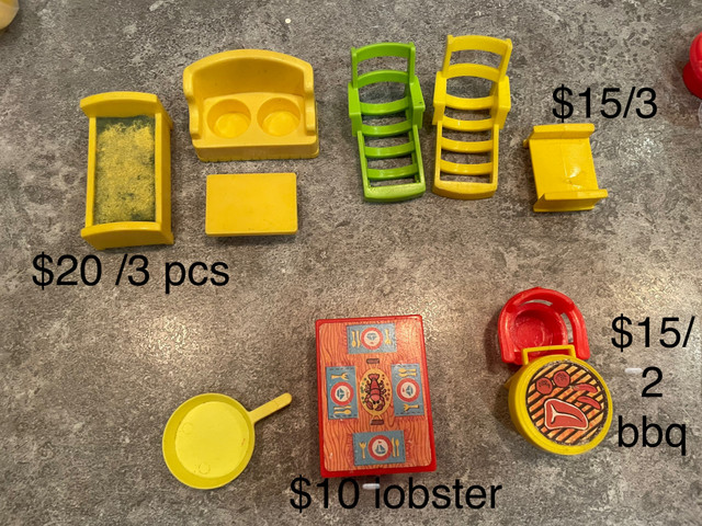 Fisher price Little people  accesories  parts  in Toys & Games in North Bay