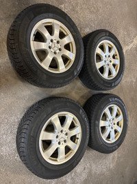 Mercedes Rims with new winter tires
