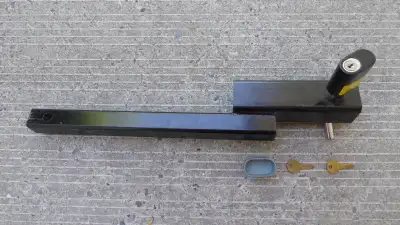 1-1/4" - 2" Receiver extension drawbar with key and lock, View more