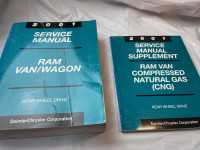 2001 RAN VAN / WAGON FACTORY SERVICE MANUAL SET #M1407