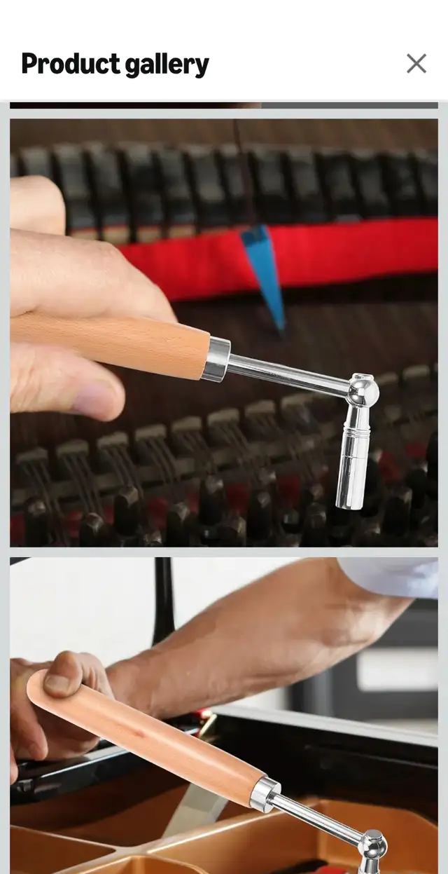 Piano Tuning Wrench Instrument Spanner Tool Steel Rod in Hand Tools in City of Toronto - Image 10