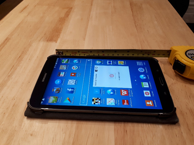 Tablette Samsung Galaxy Tab3 8'' 16GB dans Appareils électroniques  à Ville de Montréal - Image 3