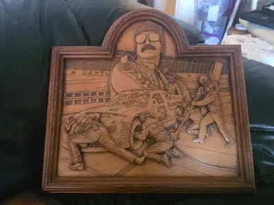 hand crafted dale earnhardt by artist kim murray, View more