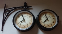 Vintage Grand Central Station New York Double Sided Wall Clock
