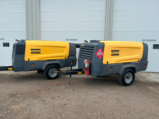Atlas Copco 400 CFM - XATS 400 Towable Diesel Air Compressor x2 in Other in Burnaby/New Westminster