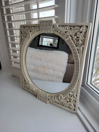 Shabby Chic Ornate Plaster Mirror.  Mirrors 