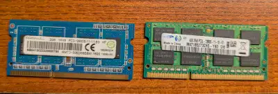 6GB (4GBx1 & 2GBx1) SODIMM, DDR3 PC3L-12800 Memory (RAM), View more