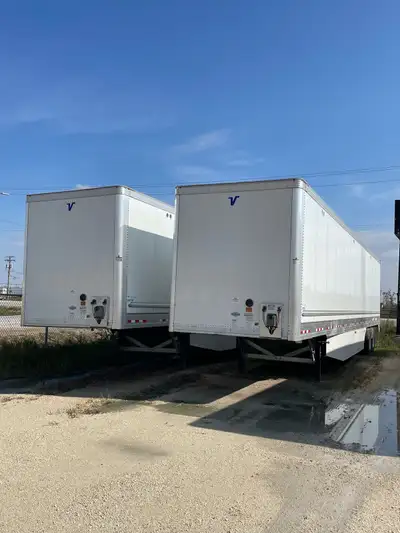 New 2026 Vanguard VXP Tandem Dry Vans, Skirts, rub rail, IN STOCK! Tire Air Inflation system, Steel...
