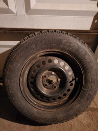 5 bolt winter / spare tire good condition lots of tread