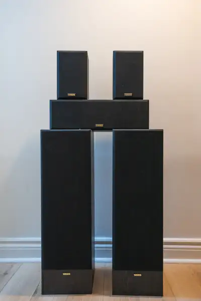 Yamaha Home Theater Speaker Set - Excellent Condition, View more