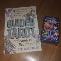 TAROT BOOK AND CARDS