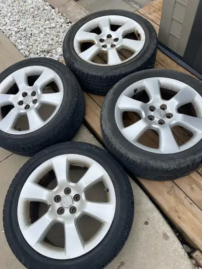 4 Motomaster summer Tires 215/55R17 on Toyota rims. Tires are almost brand new. Came off from 2006 T...
