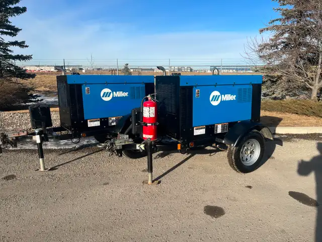 Big Blue 400 Pro x 3 - Used Miller 400 AMP Diesel Welder & Gen