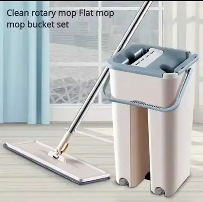 Brand new mop bucket set with 4 clothes, View more