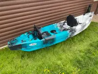 New 2 Seater Kayak - Plus 1 Child Or Dog!  White Aqua