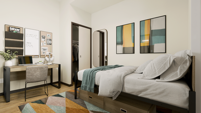 Fully furnished and decorated private bedroom + washroom in a 4-bedroom suite near UTSC/Centennial C...