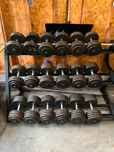HEAVY York Dumbbells, View more