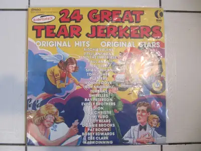 Up for sale is a vintage classic K-tel NC-447 24 Great Tear Jerkers Original Hits, Original Stars Vi...