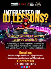Dj Lessons register now private course!!