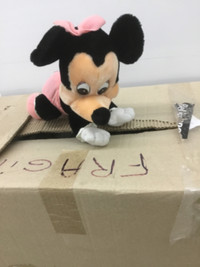 Minnie Mouse Crawling Plush Stuffed Animal Toy Girl Baby