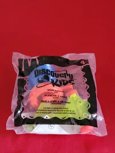 2007 DISCOVERY KIDS, WIND SURFER TOY, MINT IN THE PACKAGE!!! www.viscountofvintage.com $10.00 PLUS S...
