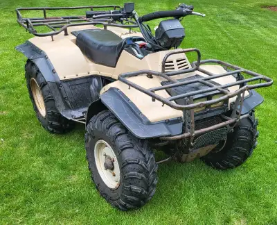 Family owned since new. Newer tires and OEM muffler. Rear wheel bearings, brake shoes, battery and r...