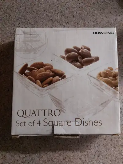 Set of Small Glass Candy/Nut dishes, View more
