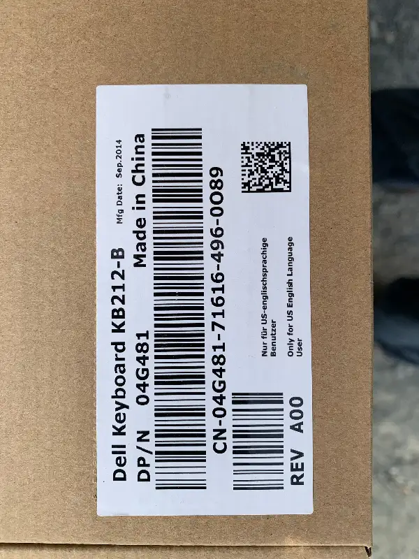 New Dell Computer keyboard in Mice, Keyboards & Webcams in Dartmouth - Image 6