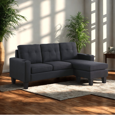 3 Seater  Sectional Sofa Sectional Couch Elegant Couch Sofa, View more