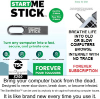 NEW *  StartMeStick Forever Unlimited for PCs & Macs