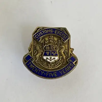 Canadian Customs Excise 25 Years Pin $10, View more