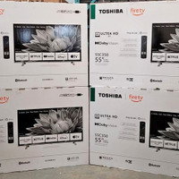 ** CLEARANCE SALE ON TOSHIBA 4K SMART TV 43" / 50" & 55" **