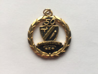 Vintage Beta Sigma Phi Sorority Golden Anniversary Charm